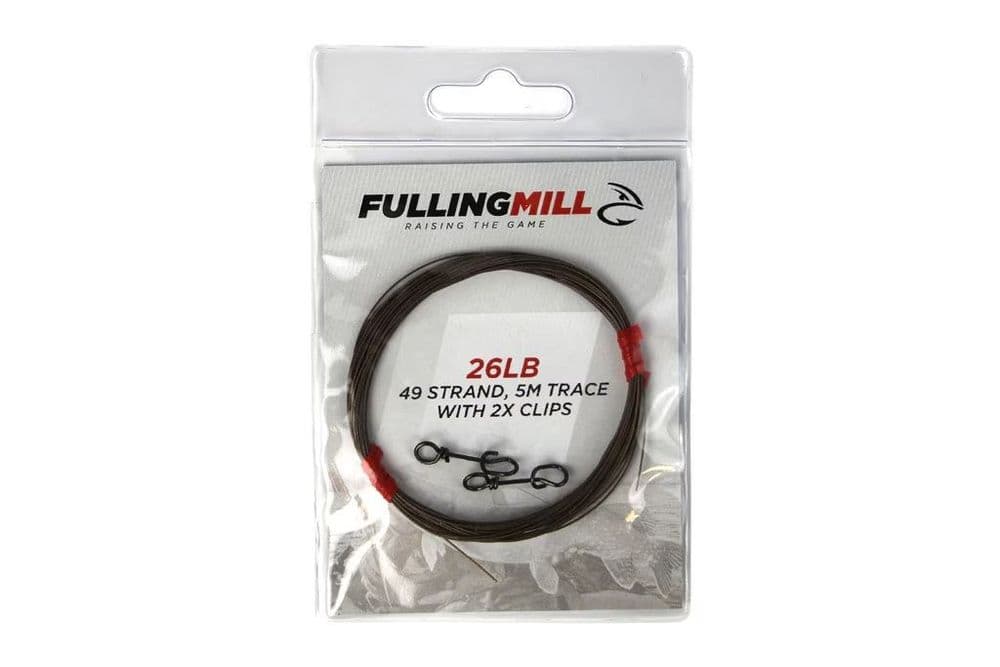 Fulling Mill Pike Wire Trace 26lb 49 Strand