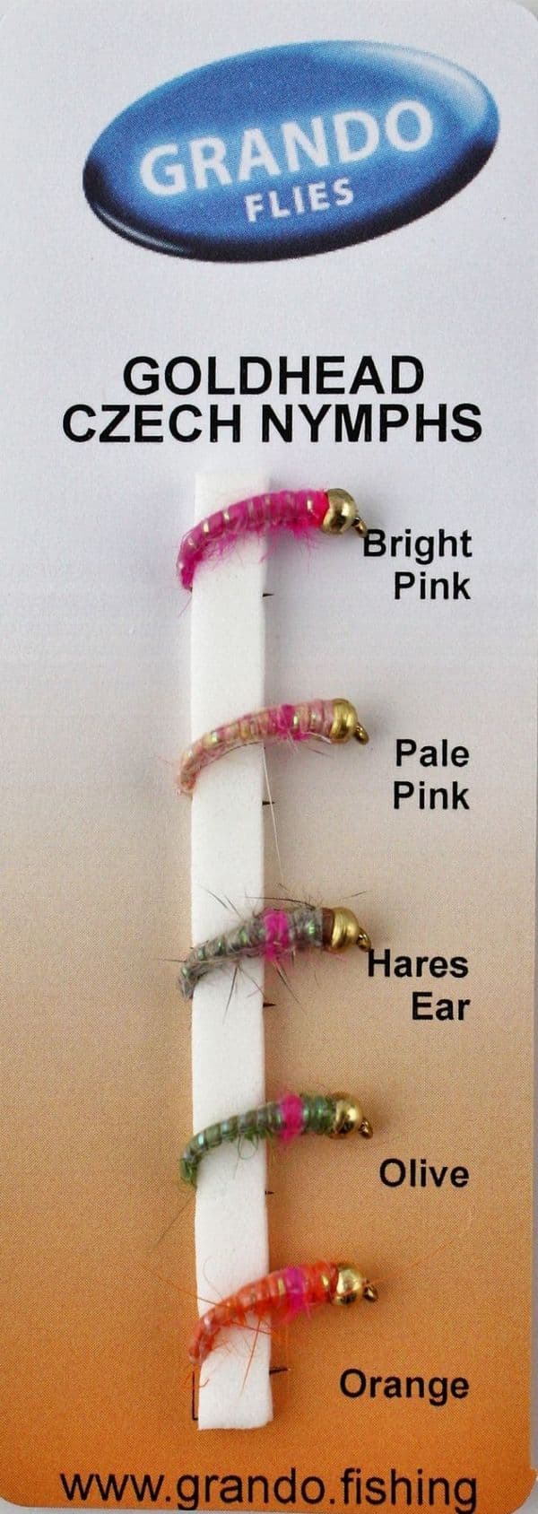 Goldhead Czech Nymphs (ZGDR 122)