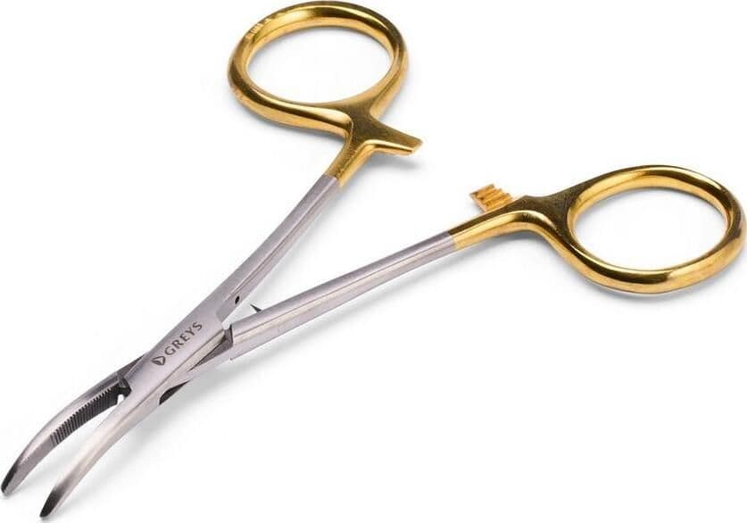 Greys Forceps Curved 5.5inch