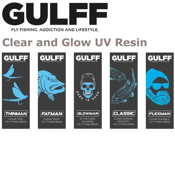 Gulff Clear and Glow UV Resin (2 - 5 Day Delivery)