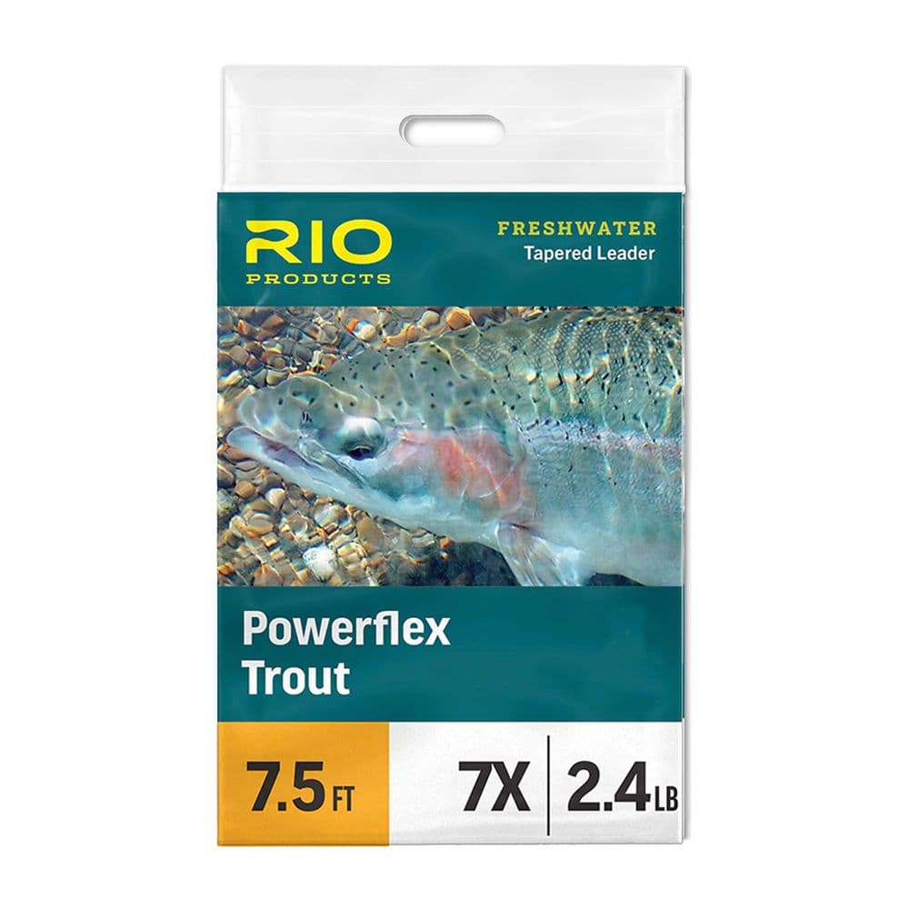 RIO Powerflex Trout Leaders 7.5ft 6.4lb