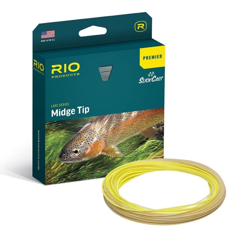 Rio Premier 3ft Midge Tip Fly Line-With FREE Tippet, Backing and Towelette