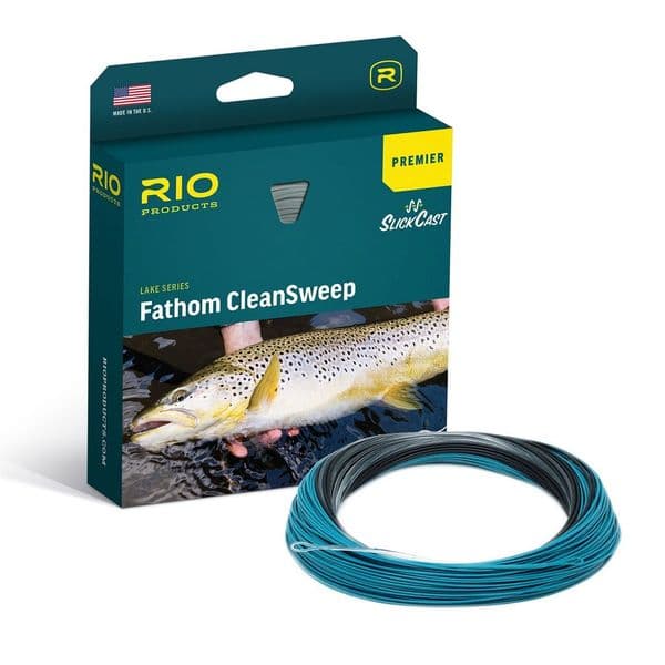 Rio Premier Fathom CleanSweep Sinking Fly Lines-With FREE Tippet, Backing and Towelette