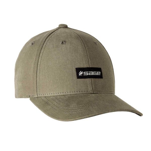 Sage 6 Panel Logo Hat