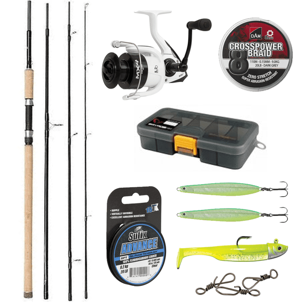 Sea Bass Travel Lure Fishing Outfit