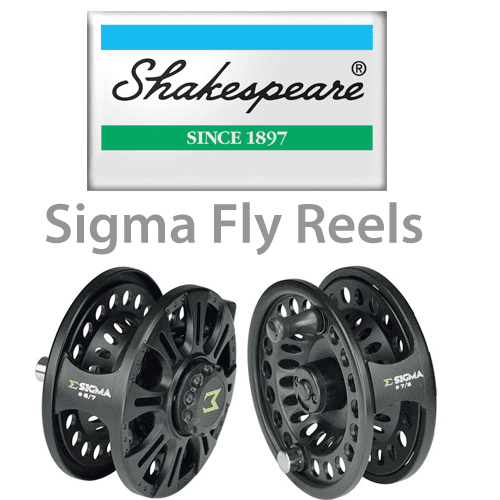 Sigma Rell's Shakespeare Sigma Fly Reels - SAVE up to 9