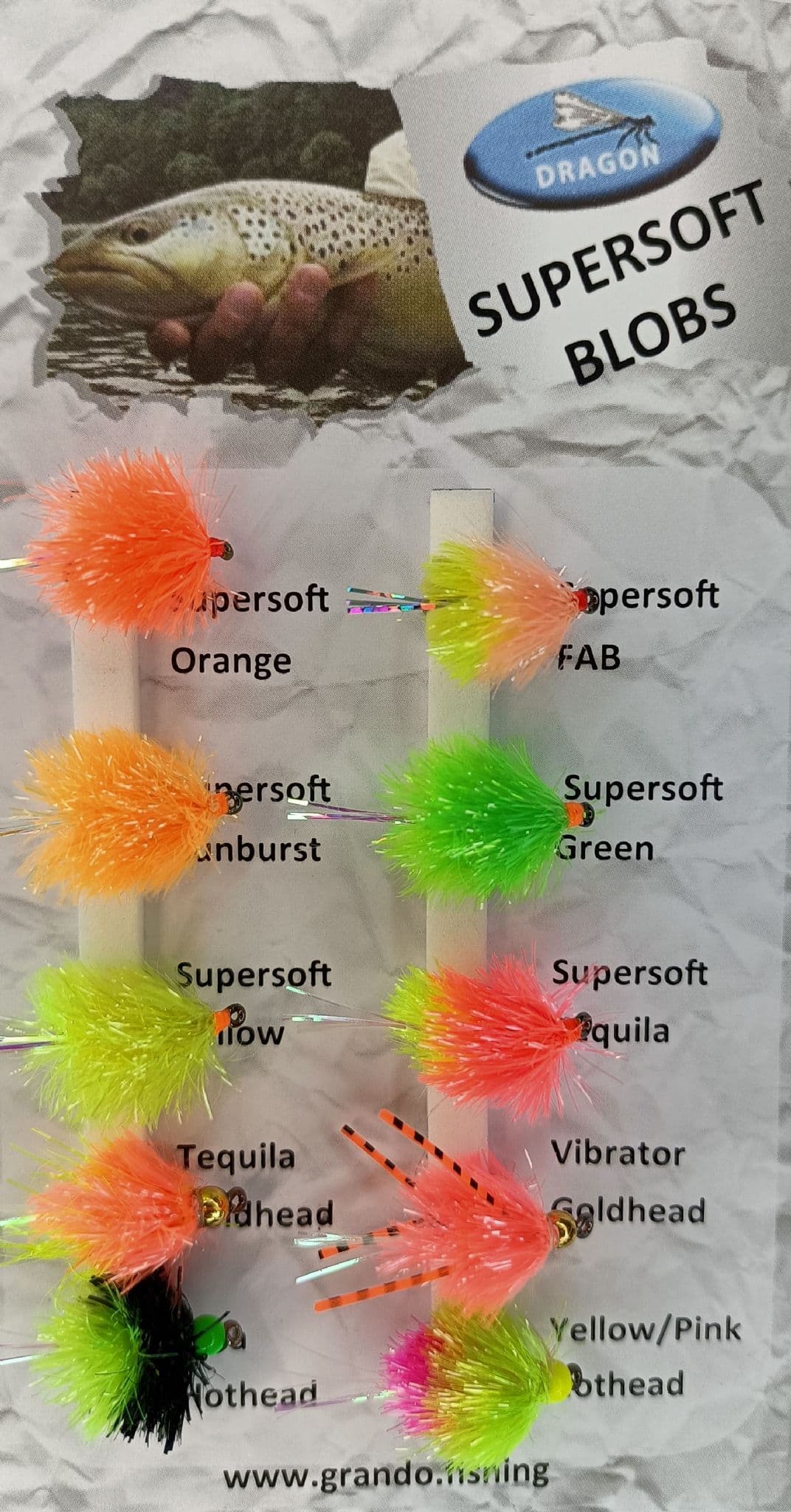 Fluorocarbon Asso Esche Soffici FABS (Foam Ass Blobs) Per Pesca A Mosca - Supersoft, Assortite Colori, Per Trota E Pesce Bianco Esche Supersoft FABS Per Mosca - Foto 11