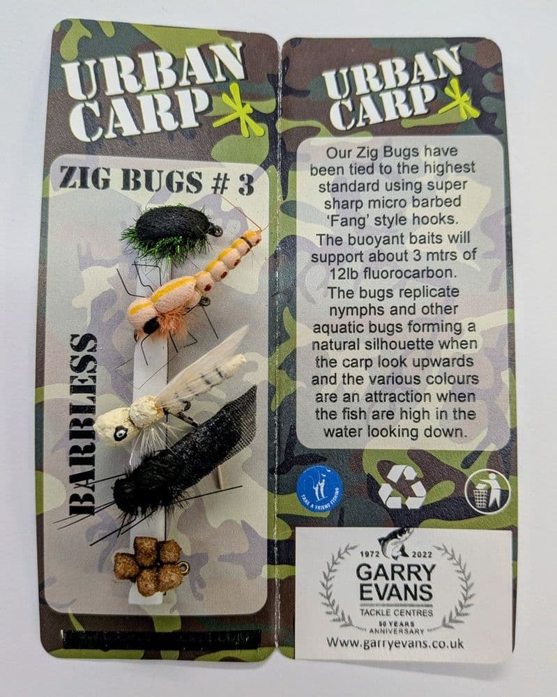 Urban Carp Zig Bugs