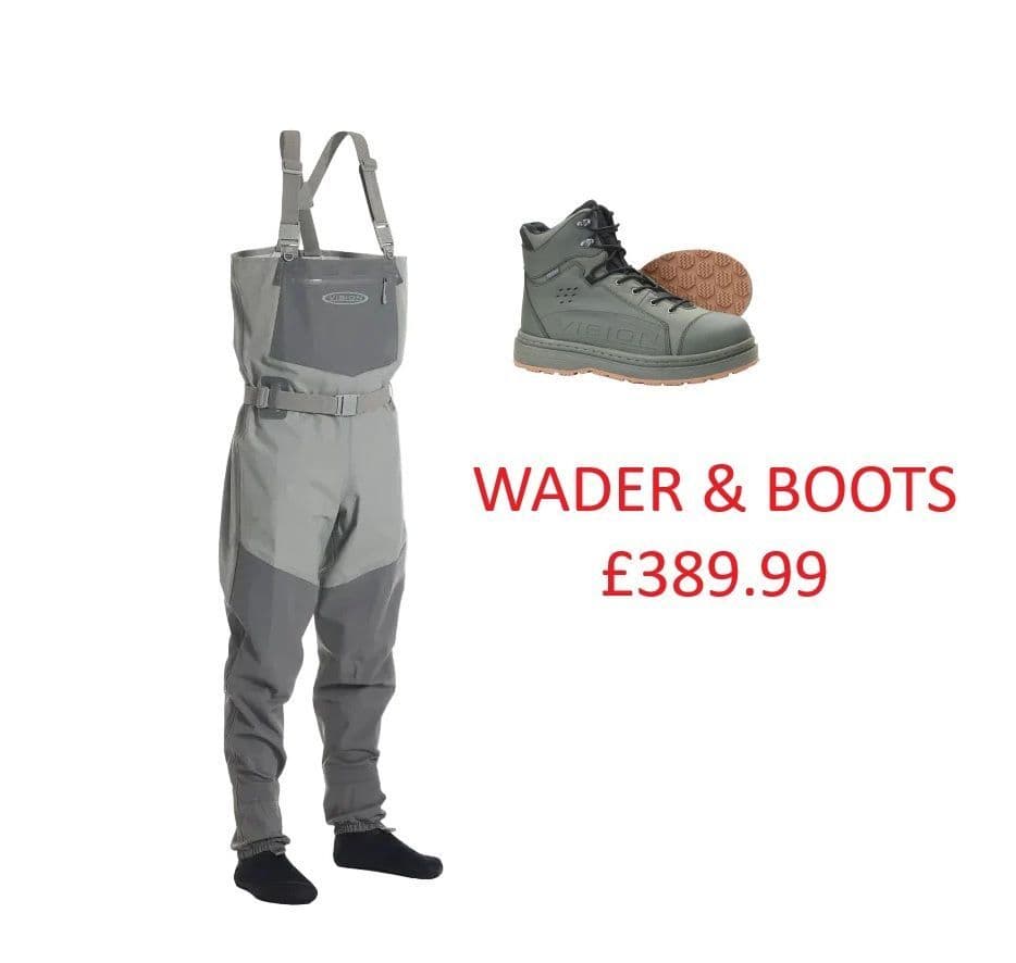 Vision Koski Waders With Boots Deal (2026 New Colour)