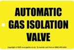 10 x Gas isolation Valve Plate (Automatic)
