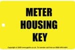 10 x Meter Housing Key Plate