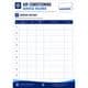 Air Conditioning Service Record Booklet (Pack of 5)