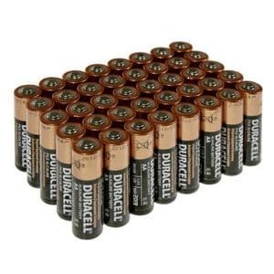 Duracell Plus Power AA Batteries Box of 40