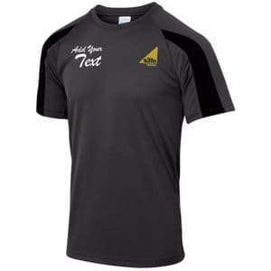 Embroidered Contrast Cool T Shirt