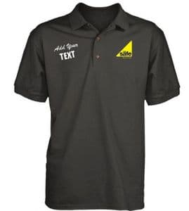 Embroidered Gas Safe Polo Shirt With Logo and Text
