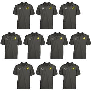 Embroidered Gas Safe Polo Shirts 10 Pack