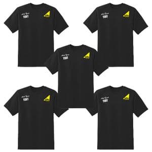 Embroidered Gas Safe T Shirt 5 Pack