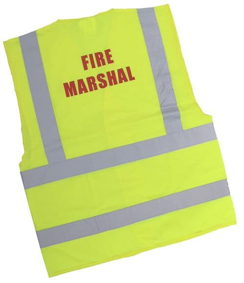 Fire Marshall Vest - Hi Viz Identification Vest