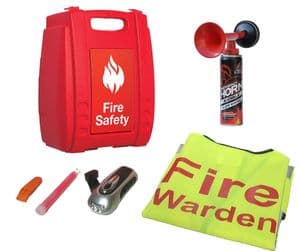 Fire Warden Kit In Box With Airhorn