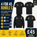 Gas Safe  Embroidered 4 for 45 Hoodie Bundle C
