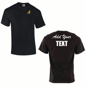 Gas Safe T Shirt With Printed Back