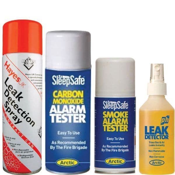 Gas Safety Sprays 4 Pack
