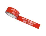 Hot Water Return Tape 33m Roll