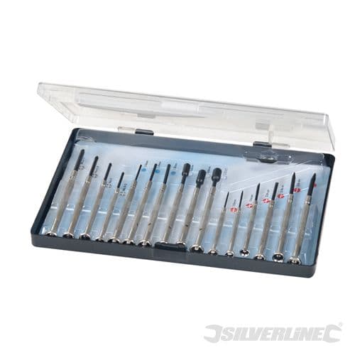 Jewellers Screwdriver Set 16pce
