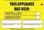 Pack of Installed/Serviced Labels