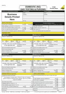 Personalised Domestic (NG) Gas Testing & Purging