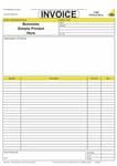 Personalised Invoice Pad
