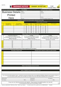 Personalised Warning Notice