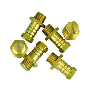 Pressure Test Point Brass Nipples Pack Of 3