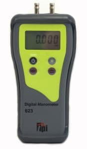 TPI 623 Dual Input High Resolution Digital Manometer