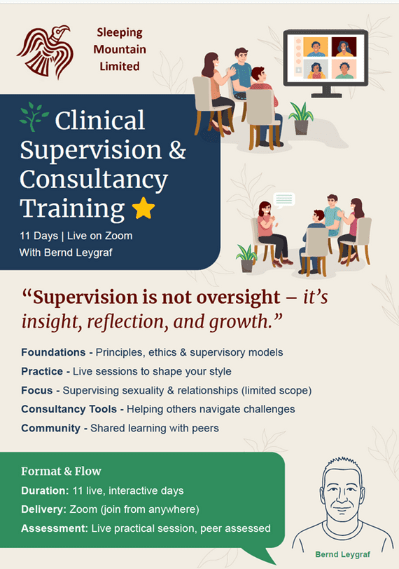 Supervision Training - Payment Plan - Payment of £100