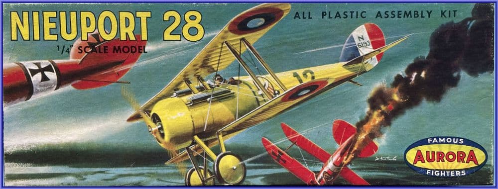 *(108-79) NIEUPORT 28, 1957