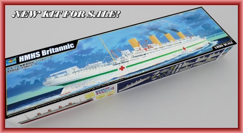 *NEW! 1:200 TRUMPETER  HMHS BRITANNIC,2025.