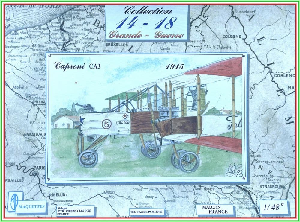 *NEW!!!*1:48 AJP CAPRONI CA.3, 1989