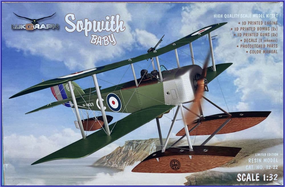 1:32 LUKGRAPH SOPWITH BABY, (32-22), 2020.
