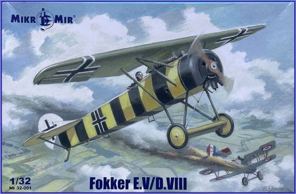 1:32 MIKR-MIR FOKKER E.V/D.VIII,2017.