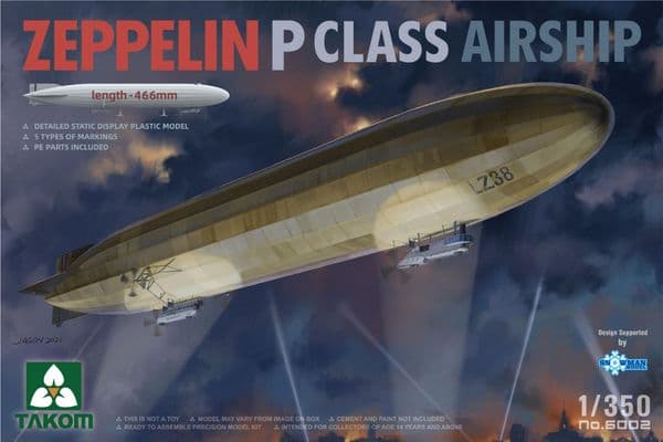 1:350 TAKOM ZEPPELIN P CLASS AIRSHIP
