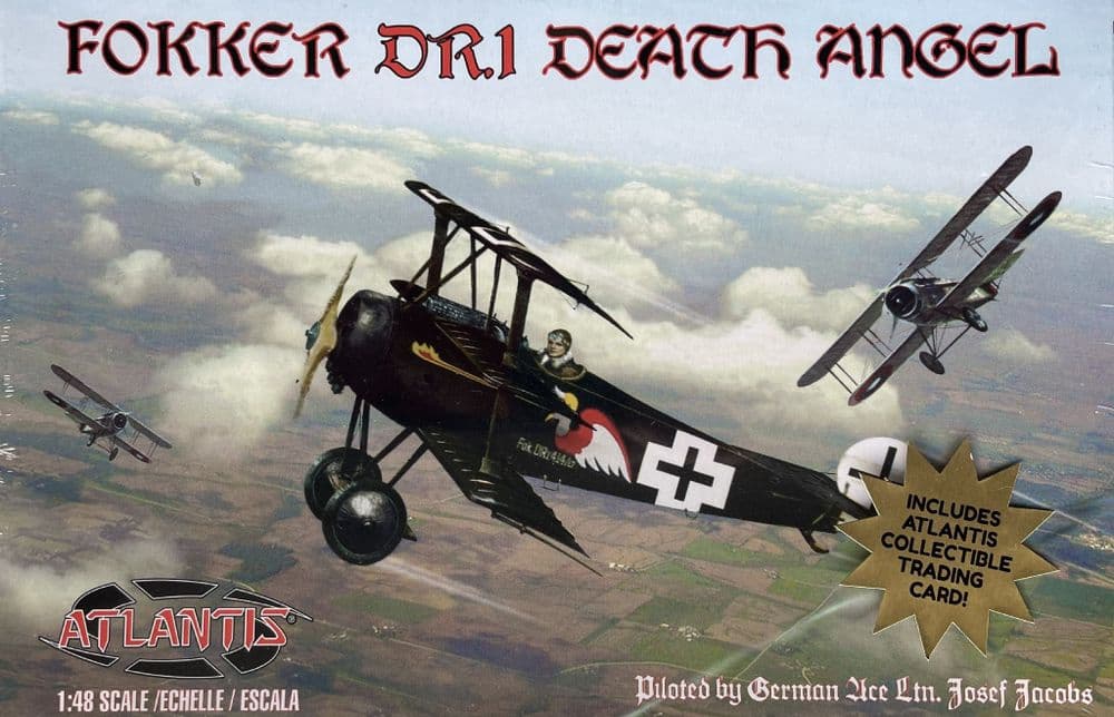1:48 ATLANTIS FOKKER DR.I DEATH ANGEL