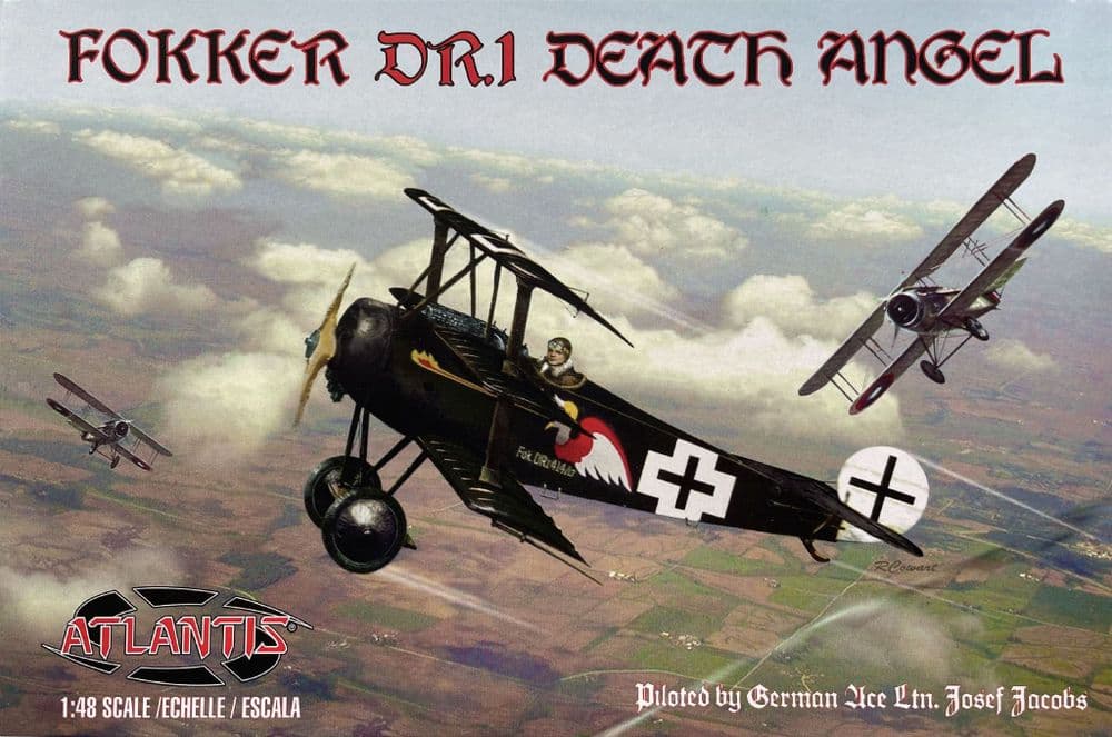 1:48 ATLANTIS  FOKKER DR.I DEATH ANGEL