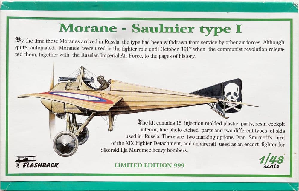 1:48 FLASHBACK MORANE SAULNIER I (KLH 89 13) 1998