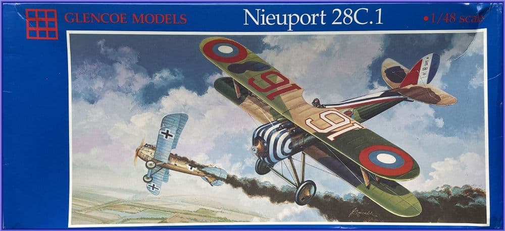 1:48 GLENCOE NIEUPORT 28 C.1