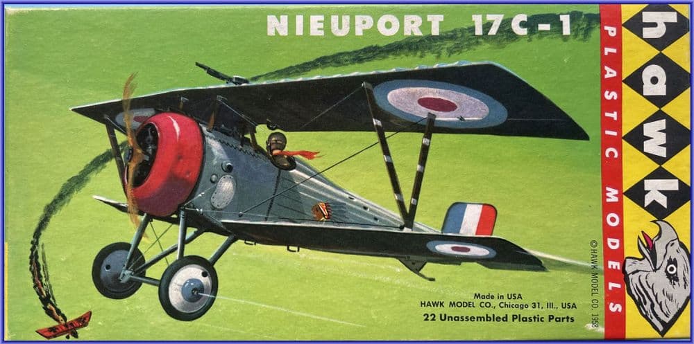 1:48 HAWK NIEUPORT 17 C-1,(613-50),1958