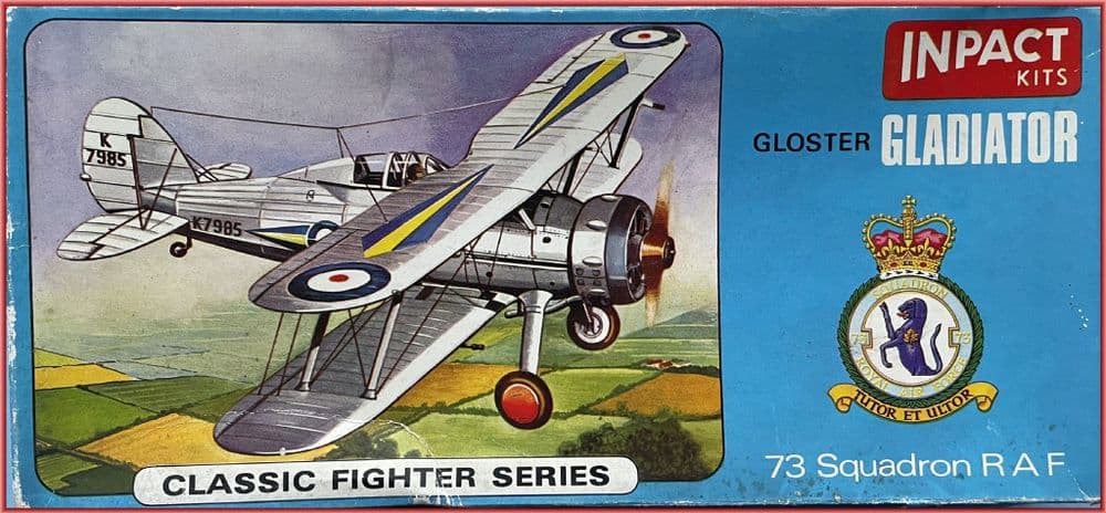 1:48 INPACT GLOSTER GLADIATOR,(P101), 1968