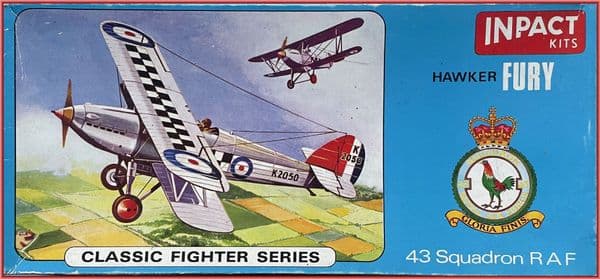 1:48 INPACT KITS HAWKER FURY (P202),1967