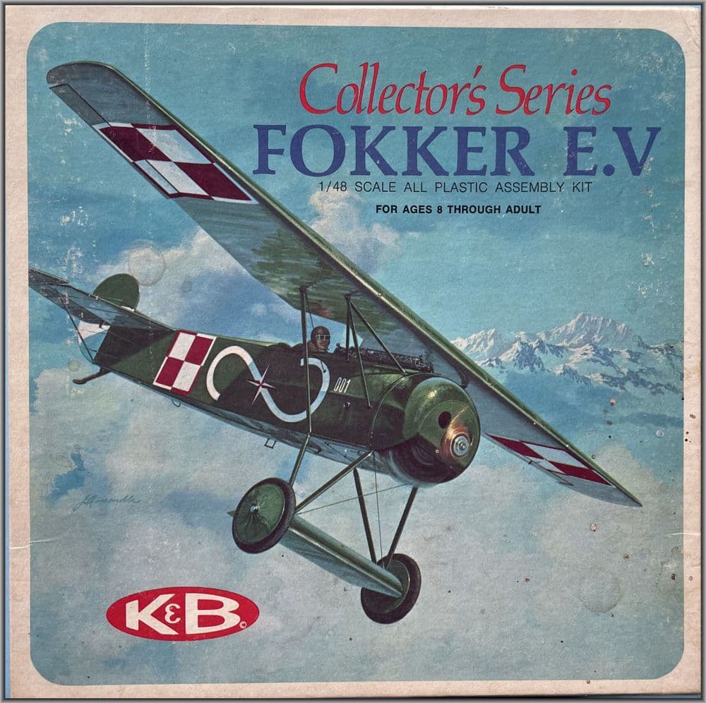 1:48 K&B FOKKER E.V (1135), 1972.
