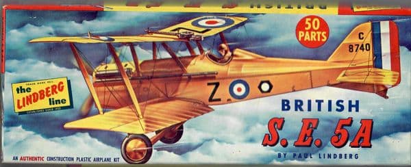 1:48 LINDBERG BRITISH S.E.5A